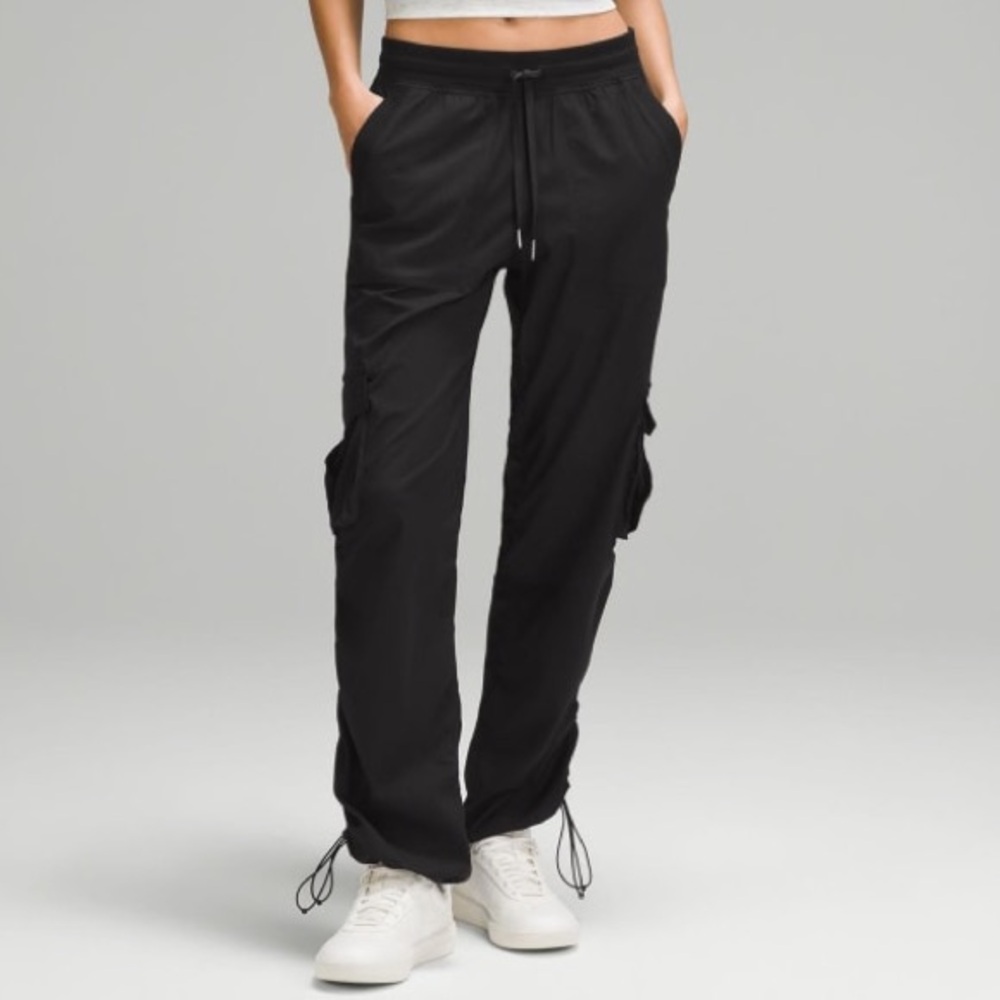 Lululemon Dance Studio Relaxed Cargo Pants Joggers Black Size S